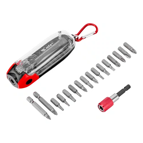 Jogo De Bits 18 Peças Com Adaptador Magnético 113839 MTX