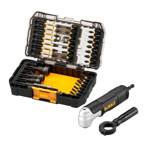 Jogo de Bits 33 Peças com Adaptador Angular Mclaren DT70782-QZ DeWalt