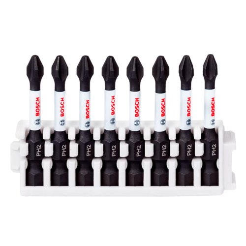 Jogo De Bits Impact Control 50mm PH2 (X8) 2608522330 Bosch