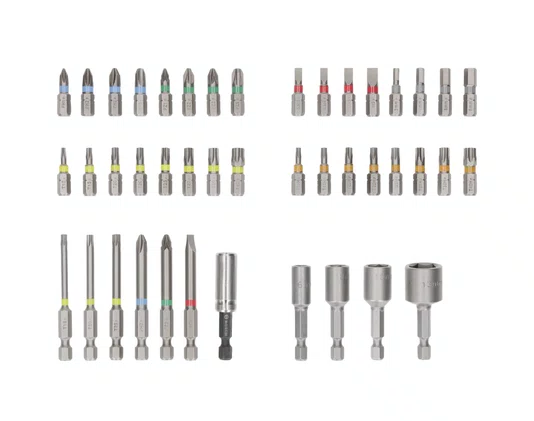 Jogo de Bits / Soquetes 43 Peças Extra Hard Ref. 2607017723 Bosch