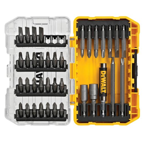 Jogo de Brocas com 37 Peças Para Parafusar Com Estojo DW2163 DeWalt