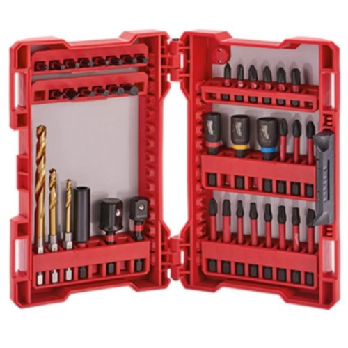 Jogo De Chaves Bit Shockwave Com 40 Peças 48-32-4006 Milwaukee
