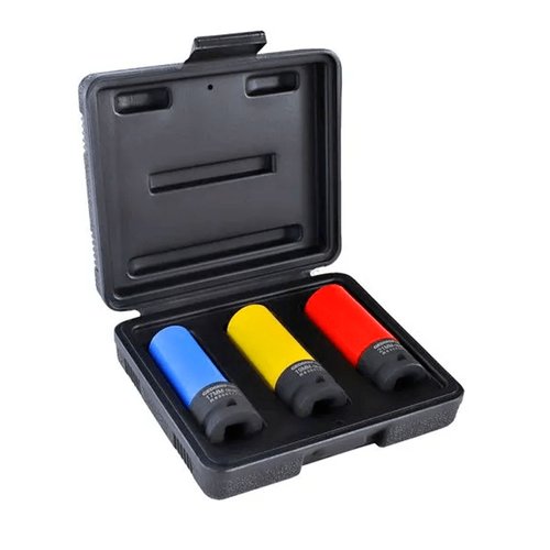 Jogo De Soquetes De Impacto Set 1/2 17-21mm 3pcs R63043003 Gedore Red