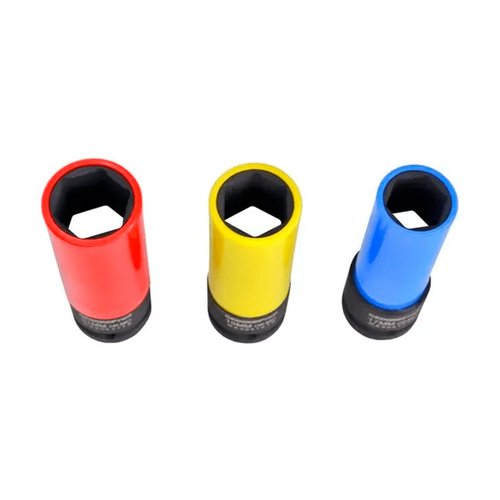 Jogo De Soquetes De Impacto Set 1/2 17-21mm 3pcs R63043003 Gedore Red
