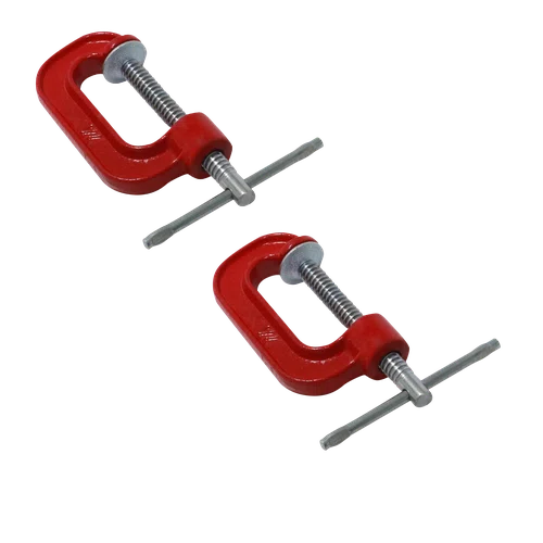Kit 2 Grampos Sargento De Fixação Tipo C N.2 3285 Metalcava