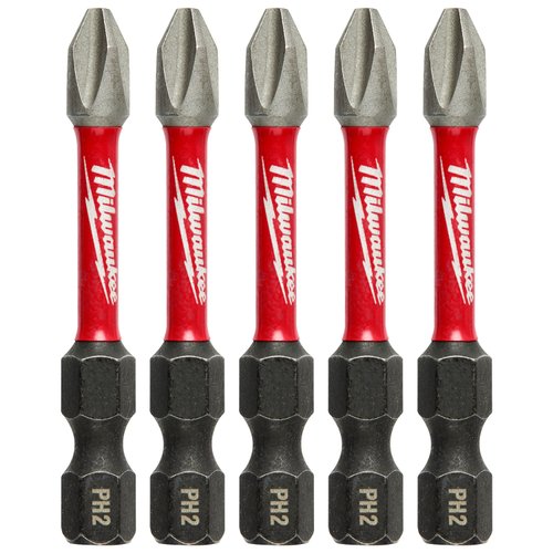 Kit 5 Chaves Bits Philips Ph2 X 50mm 48-32-4262 Milwaukee