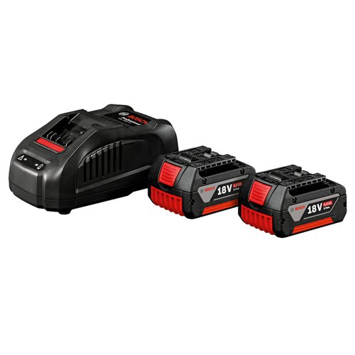 Kit Carregador Bosch GAL 1880 18V 4Ah CV 220V com 2 Baterias