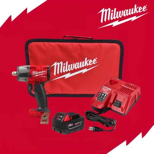 Kit Chave De Impacto C 1/2" 18v Fuel 2962P-159 Milwaukee
