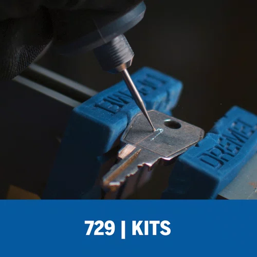 Kit De Acessórios 11 peças Para Gravar Esculpir e Esmerilhar 729 Dremel