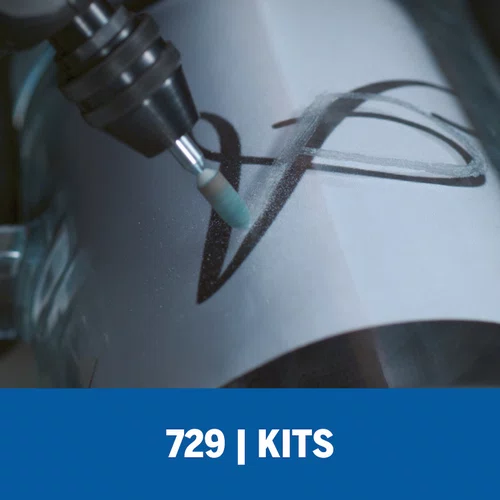 Kit De Acessórios 11 peças Para Gravar Esculpir e Esmerilhar 729 Dremel
