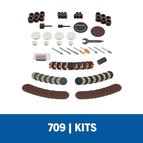 Kit Dremel com 110 Acessórios 709 26150709AD