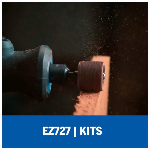 Kit De Acessórios 18 peças Para Esmerilhar e Lixar EZ727 Dremel