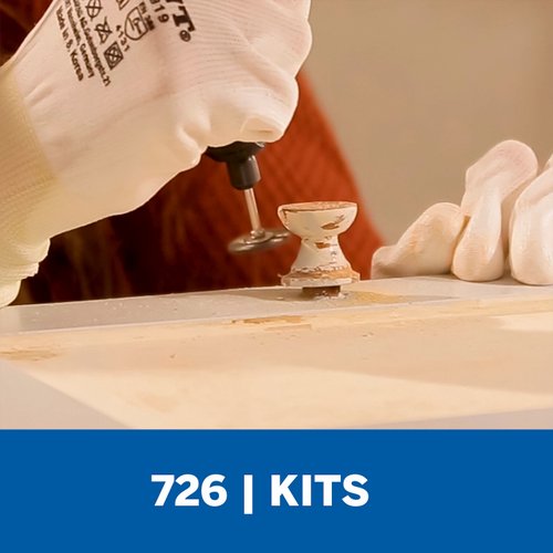 Kit De Acessórios 20 peças Para Limpar e Polir 726 Dremel