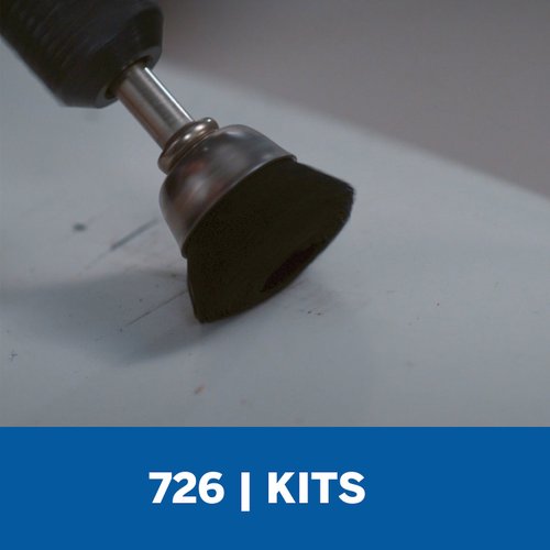Kit Dremel EZ Lock EZ726 com 8 Peças para Lixar e Polir