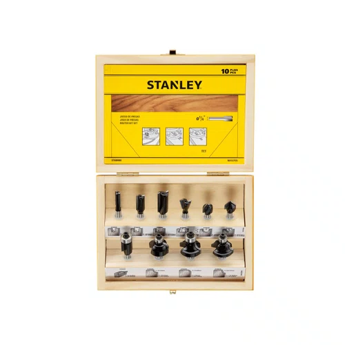 Kit de Fresas para Tupia STA80000 Stanley