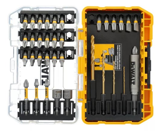 Kit de Furar e Parafusar MaxFit 3.0 Ultra 35 Peças DWAUMF35SET Dewalt