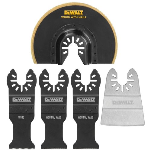 Kit Multiferramenta Oscilante DCS356B + Jogo de Lâminas DeWalt