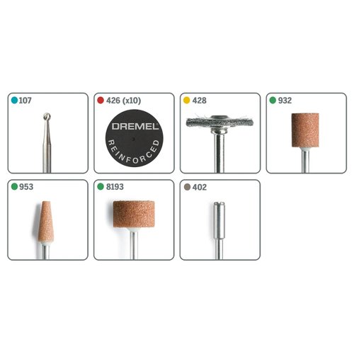 Kit Para Metal 16 Peças 26150734AB Dremel
