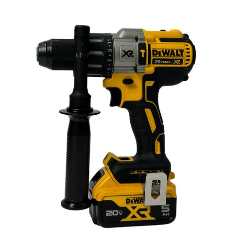 Kit Parafusadeira Furadeira Impacto 1/2" 20V Max 2 Baterias 1 Carregador DCD996P2T-BR DeWalt