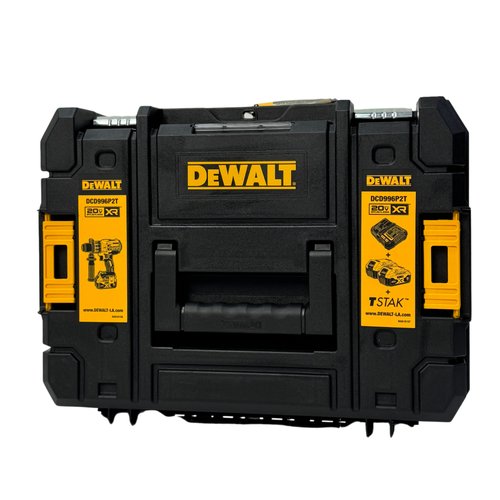 Kit Parafusadeira Furadeira Impacto 1/2" 20V Max 2 Baterias 1 Carregador DCD996P2T-BR DeWalt