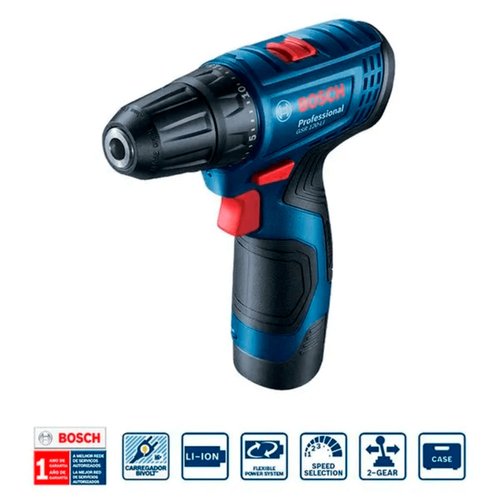 Kit Parafusadeira GSR 120-LI e Chave de Impacto GDR 120-LI 12V Bosch