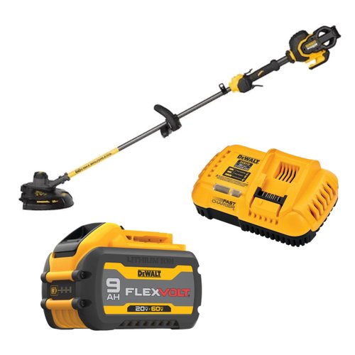 Kit Roçadeira DCSB970BE + Bateria 12Ah + Carregador