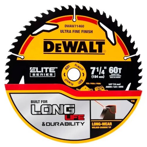 Lâmina de Serra Circular Elite Series 7 1/460D DWAW71460 DeWalt