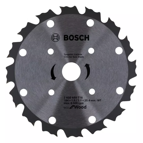 Lâmina de Serra Circular Videa 185 x 25 x 16D Coolteq – Ref. 2608644718 – Bosch