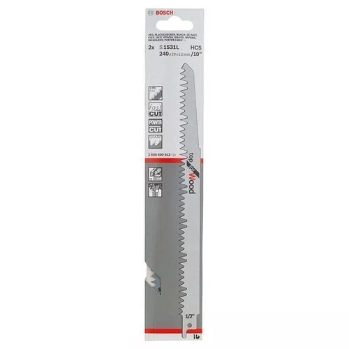 Lâmina de Serra Sabre S1531 L 26086506130 Bosch