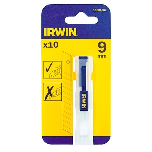 Lâmina Para Estilete 9mm Em Aço Carbono 10504567 Irwin