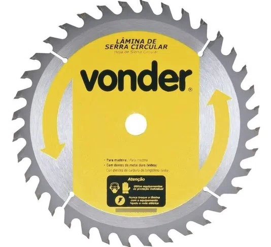 Lâmina para Serra Circular Vídea 200 x 30 mm 48 Vonder