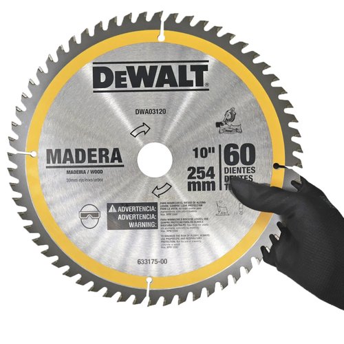 Lâmina Serra Esquadria 10" 60 dentes DWA03120 DeWalt