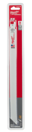 Lâmina Serra Sabre 12" 10-14D Uso Geral 5Pçs 48-00-5194 Milwaukee