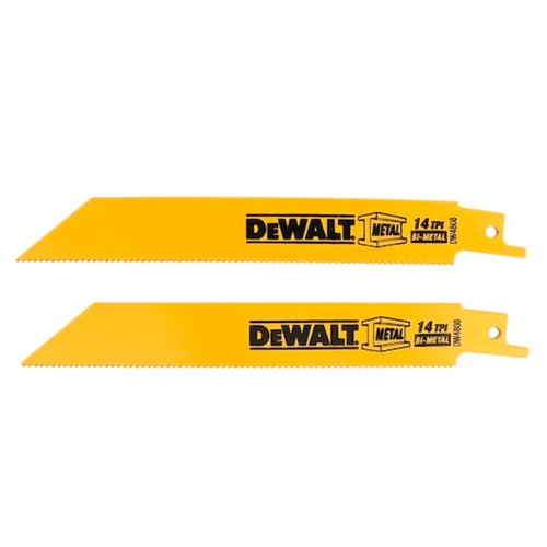 Lâmina Serra Sabre 6x14 Dentes DW4808-2 DeWalt