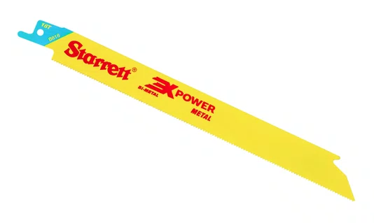 Jogo de Lâminas para Serra Sabre para Metal 8" 18 Dentes Com 2 Lâminas B818-2 – Starrett