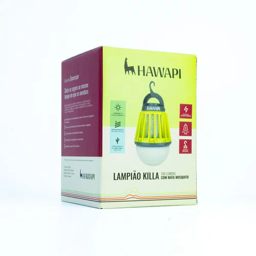 Lampião Mata Mosquito 180 Lúmens Hawapi