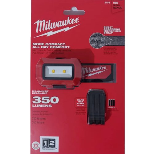 Lanterna De Cabeça Com Pilha Aaa 2103-01 Milwaukee