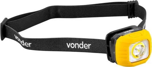 Lanterna de Cabeça Recarregável LED COB/CREE LCV003 Vonder