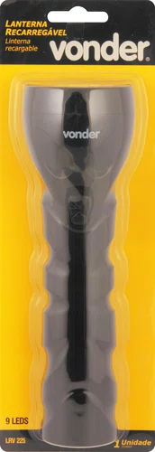 Lanterna Recarregável 9 LEDs Bivolt LRV225 Vonder