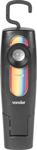 Lanterna Recarregável de Inspeção LED 6W 96 CRI+ Vonder