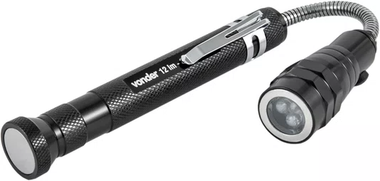 Lanterna Telescópica Flexível com 3 LEDs Vonder