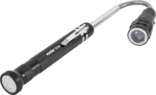 Lanterna Telescópica Flexível com 3 LEDs Vonder