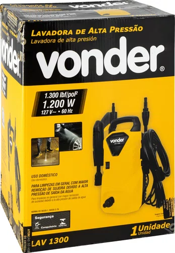 Lavadora de Alta Pressão LAV 1300 127V Vonder