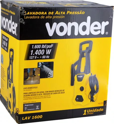 Lavadora de Alta Pressão LAV 1600 127V Vonder