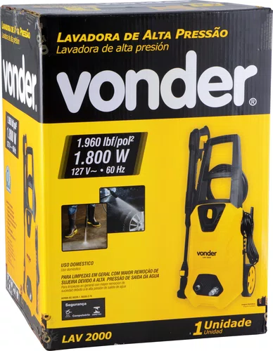 Lavadora de Alta Pressão LAV2000 127V Vonder