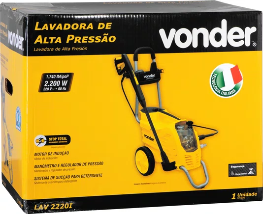 Lavadora de Alta Pressão LAV2220I 220V Vonder