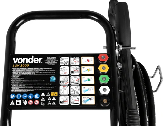Lavadora Alta Pressão Gasolina LGV 3000 Vonder