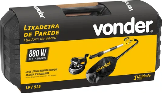 Lixadeira de Parede LPV925 127V Vonder