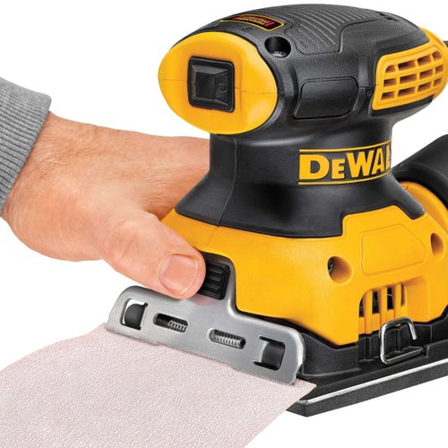Lixadeira Orbital 220v 1/4" De Folha DWE6411B2 DeWalt