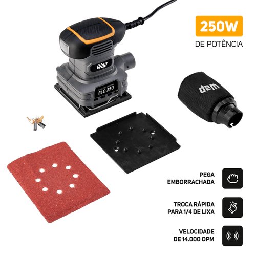 Lixadeira Orbital ELO250 220v WAP